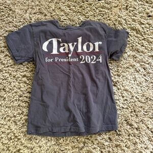 Sanctuary Charcoal Kids Tee - Taylor for President 2024